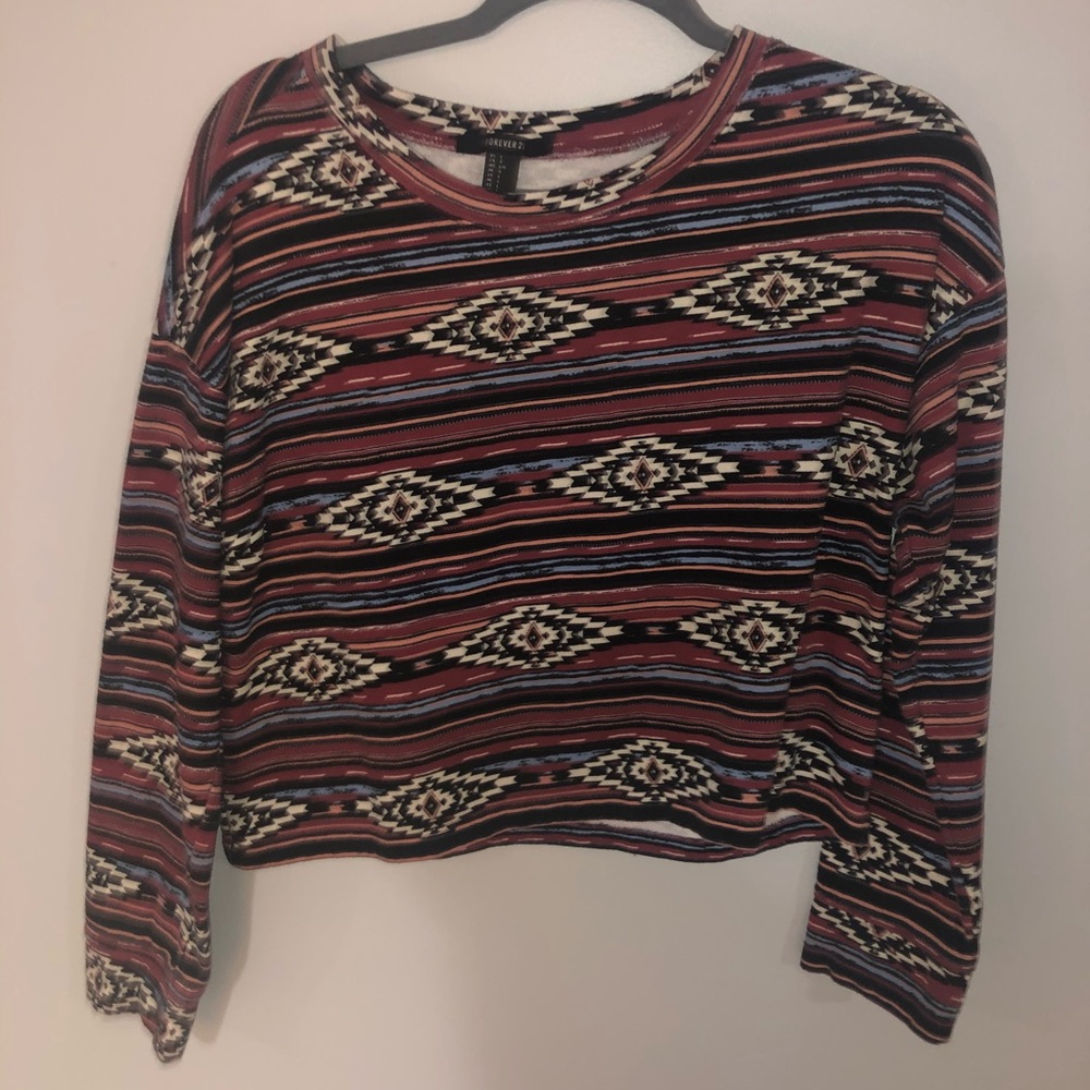 Forever 21 Aztec sweater